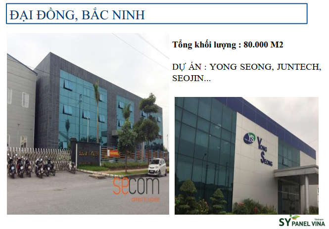 KCN ĐẠI ĐỒNG - BẮC NINH